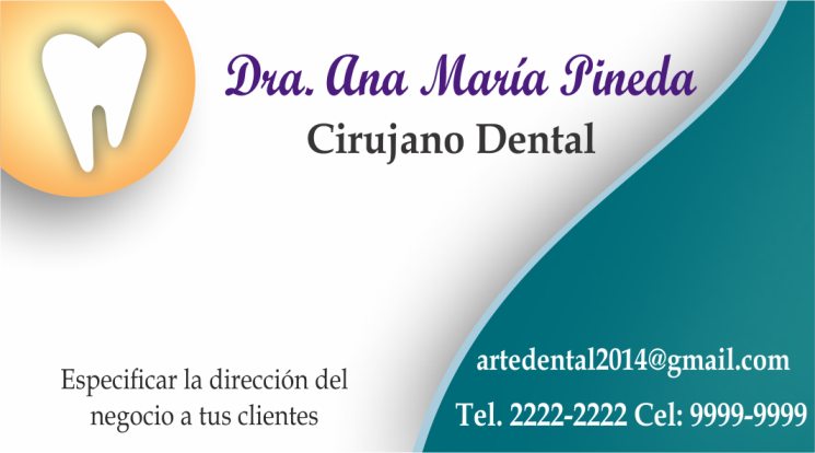1 tarjetas presentacion odontologo 5