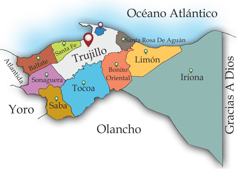 Colon mapa