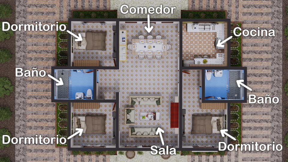 distribucion planos casa CS1P K11