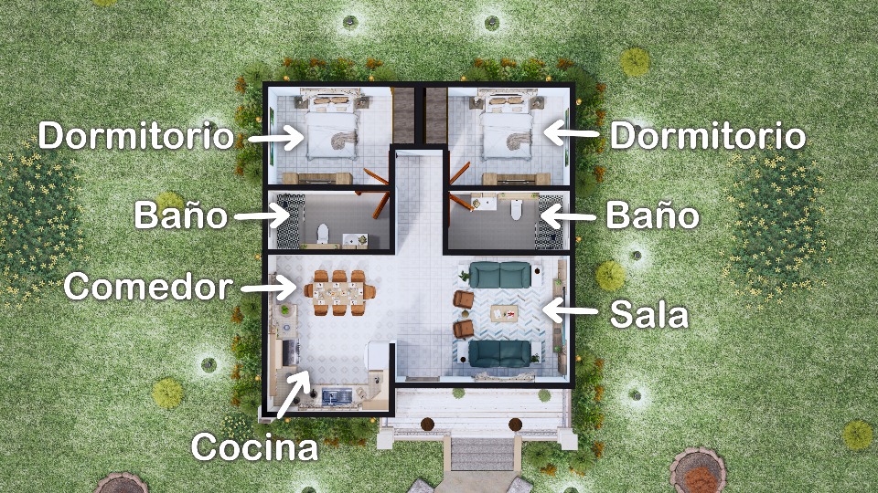 distribucion planos casa CM1P K1