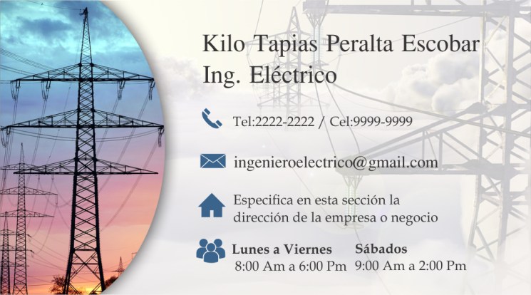 1 tarjetas presentacion electricista 3