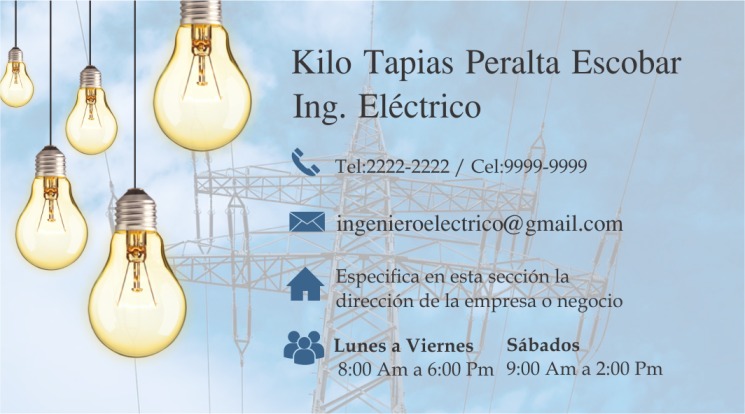 1 tarjetas presentacion electricista 5