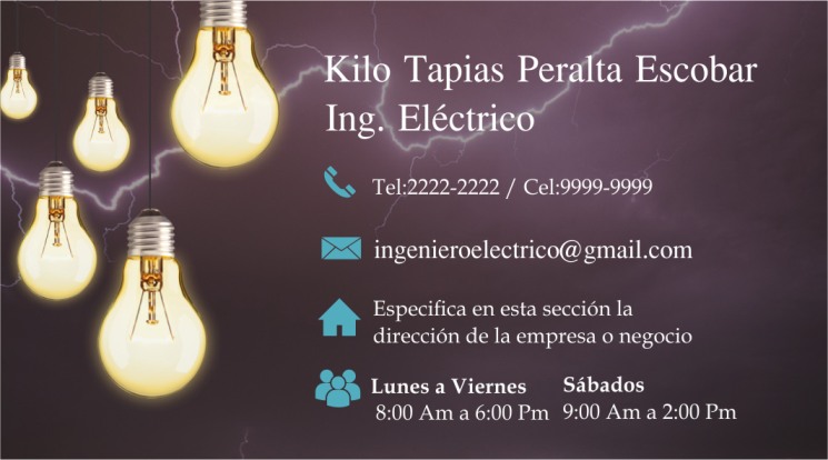 1 tarjetas presentacion electricista 7