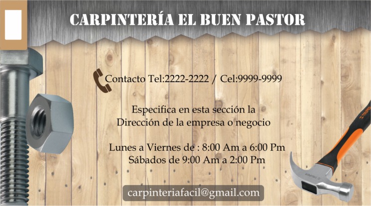 1 tarjetas presentacion taller carpinteria 1