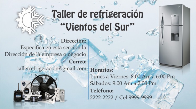 1 tarjetas presentacion taller refrigeracion 5