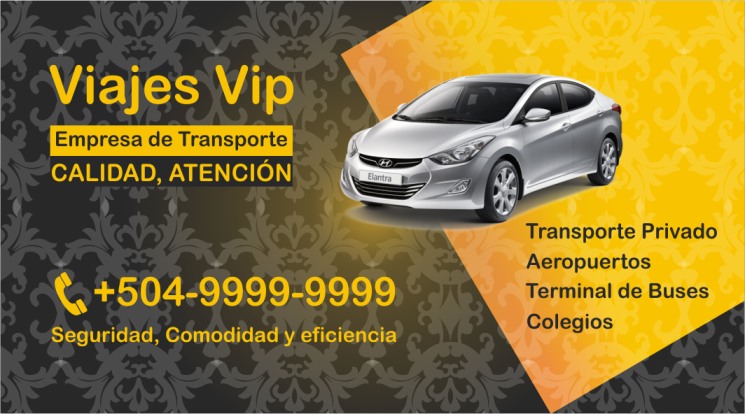 1 tarjetas presentacion taxi vip 1