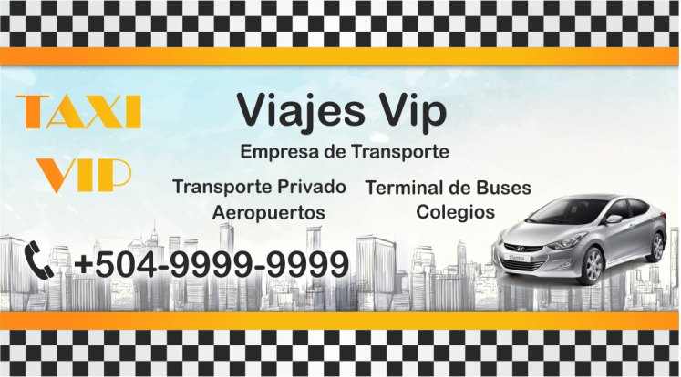 1 tarjetas presentacion taxi vip 9