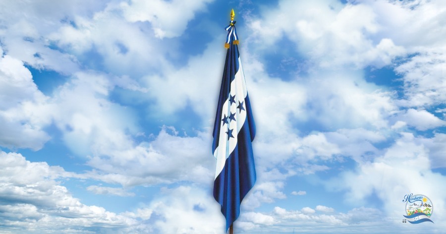 Bandera Nacional honduras